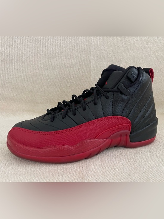 Jordan Other - Size 6Y / 7.5w - Nike Air Jordan 12 Retro GS Flu Game 2025 Black Red 153265-002